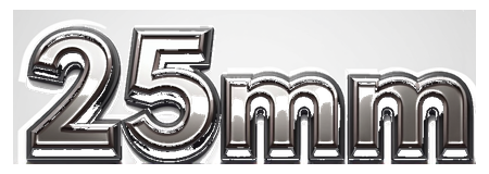25mm logo